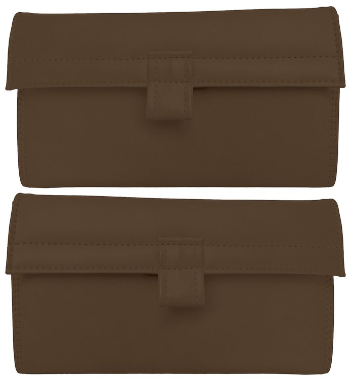 Front Door Panel Pockets for 1979-1991 Chevrolet, GMC Crew/Standard Cab Truck [Vinyl, Prairie Tan]