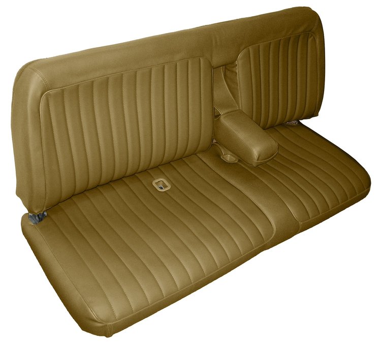 Bench Seat Upholstery for 1988-1995 Chevrolet, GMC C/K Series Standard Cab Truck [Sierra Vinyl, Palomino]