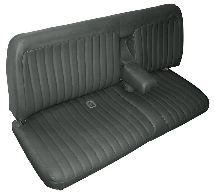 Bench Seat Upholstery for 1988-1995 Chevrolet, GMC C/K Series Standard Cab Truck [Sierra Vinyl, Charcoal]