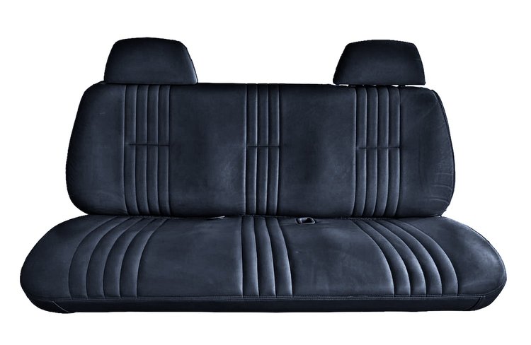 Bench Seat Upholstery for 1995-1998 Chevrolet, GMC C/K Series Standard Cab Truck [Madrid Vinyl, Navy Blue]