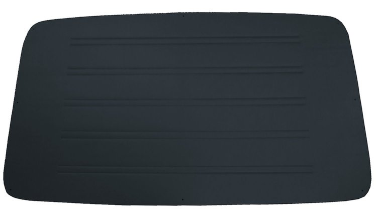 Pressboard Headliner for 1960-1966 Chevrolet, GMC C/K Series Truck [Madrid Vinyl, Black]