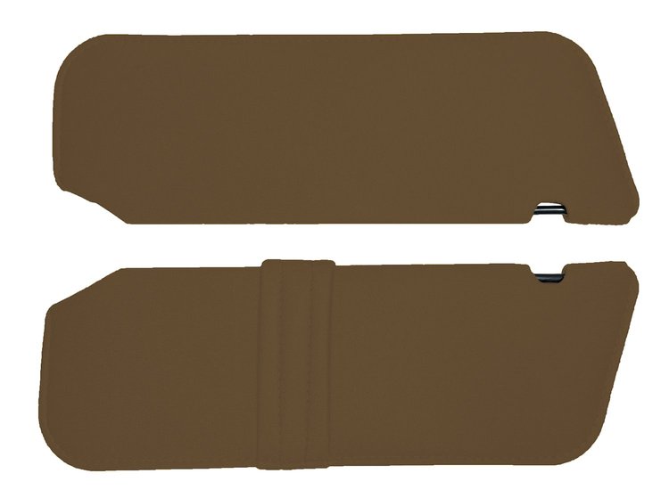 Sun Visors for 1993-1997 Ford Ranger [Without Mirrors, Sierra Vinyl Saddle]