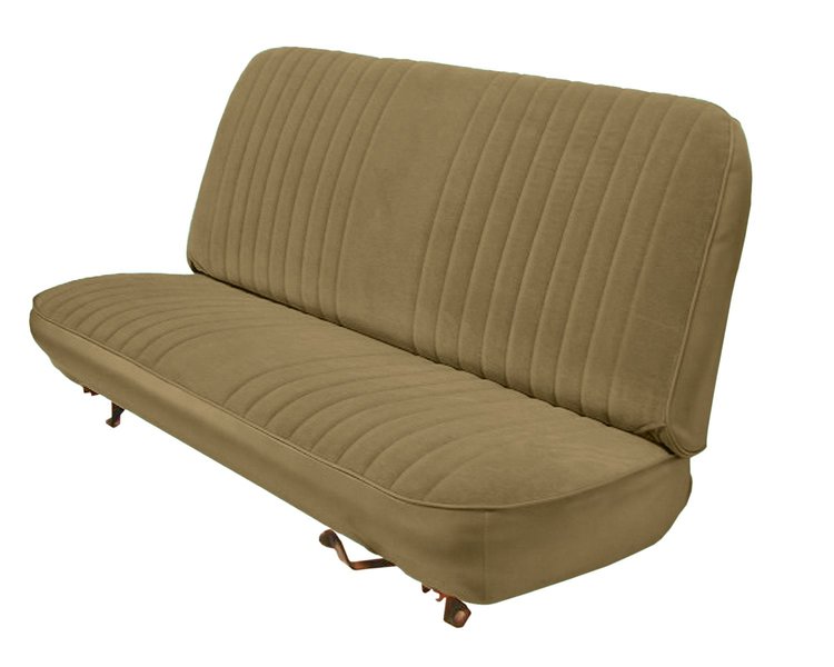 Front Bench Seat Upholstery for 1983-1992 Ford Ranger Standard Cab Truck [Palomino Sierra Vinyl]