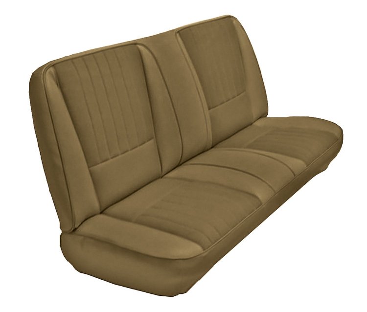 Front Bench Seat Upholstery for 1983-1992 Ford Ranger Standard Cab Truck w/4x4 [Palomino Sierra Vinyl]