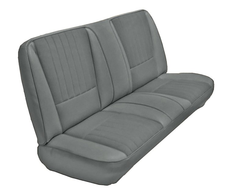 Front Bench Seat Upholstery for 1983-1992 Ford Ranger Standard Cab Truck w/4x4 [Medium Gray Montana Vinyl]