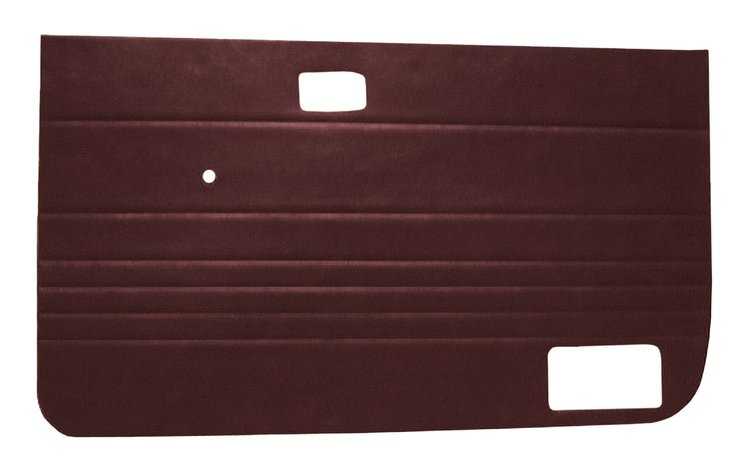 Door Panels for 1988-1989 Ford Ranger Standard Cab, Bronco II [Madrid Vinyl, Maroon]