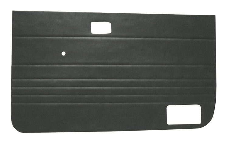 Door Panels for 1988-1989 Ford Ranger Standard Cab, Bronco II [Sierra Vinyl, Charcoal]