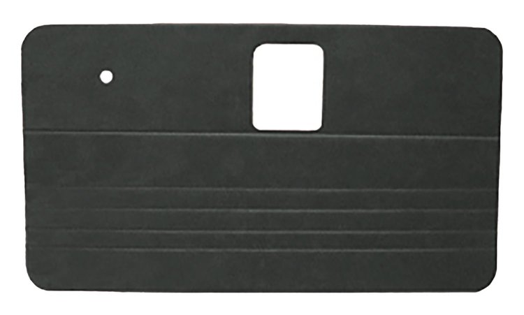 Door Panels for 1967-1972 Ford F-100 [Oxen Vinyl, Charcoal Gray]