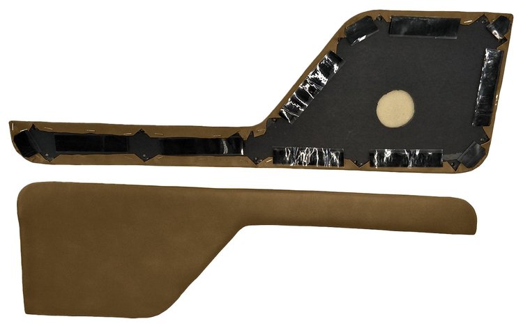 Door Panel Inserts for 1973-1979 Ford F-100, 1975-1979 Ford F-150 [Corinthian, Ginger]