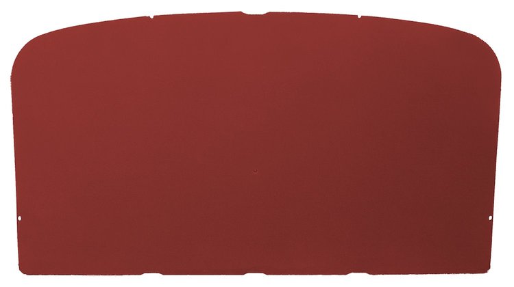 ABS Plastic Headliner for 1967-1972 Ford F-100, F-250 Standard Cab Truck [Foambacked Cloth, Red]
