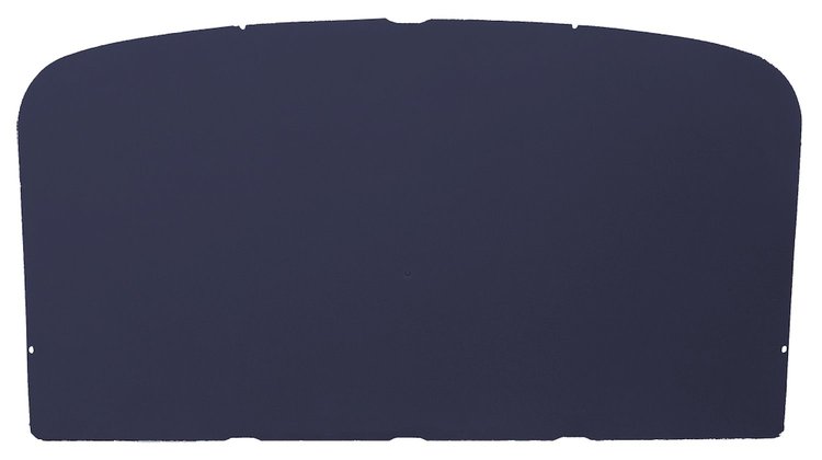 ABS Plastic Headliner for 1967-1972 Ford F-100, F-250 Standard Cab Truck [Foambacked Cloth, Navy]