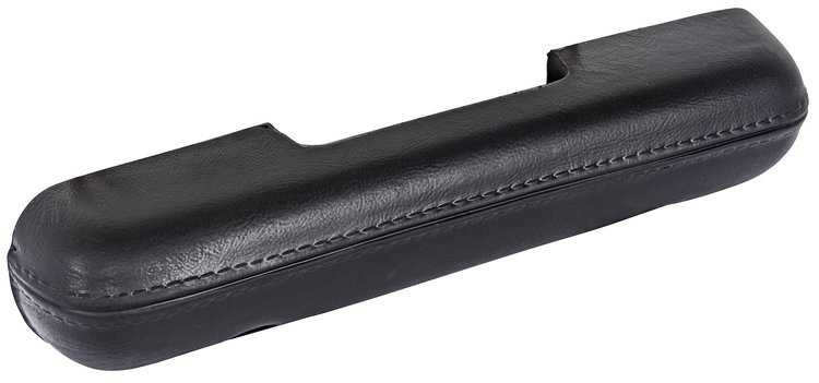 Standard Armrest Pad for 1967 Ford Mustang [Right/Passenger Side & Left/Driver Side, Black]