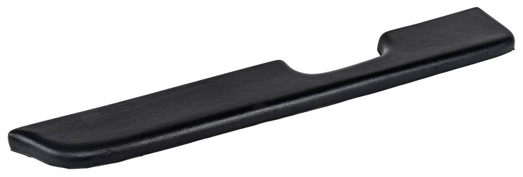 Standard Armrest Pad for 1987-1993 Ford Mustang With Power Windows [Left/Driver Side, Black]