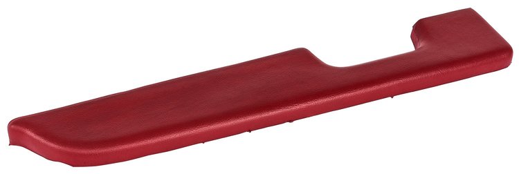 Standard Armrest Pad for 1987-1993 Ford Mustang With Manual Windows [Left/Driver Side, Red]