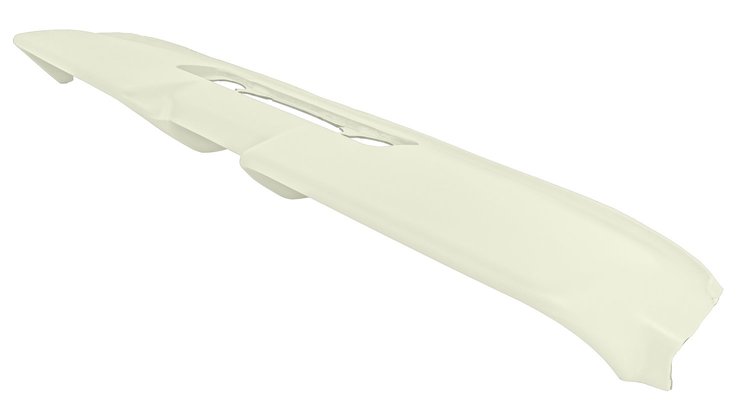 Dash Pad for 1966 Ford Mustang, OEM-Style [Vinyl-Wrapped, Off White]