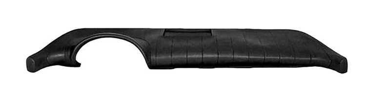 Dash Pad for 1957 Ford Thunderbird, OEM-Style [Vinyl-Wrapped, Black]