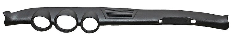 Dash Pad for 1966-1973 Volkswagen Squareback, Notchback, 1966-1973 Fastback [Urethane, Black]