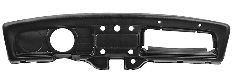 Dash Pad for 1968-1970 Volkswagen Beetle [Vinyl-Wrapped, Black]