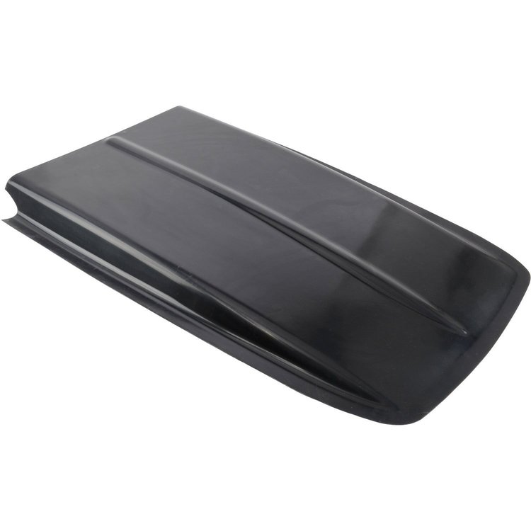 Fiberglass Z28 Style Cowl Induction Hood Scoop, 2.5 in. H [Black]
