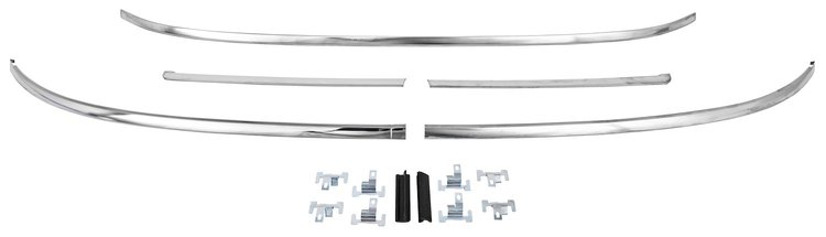 Rear Window Molding Set for 1967-1969 Chevrolet Camaro, Pontiac Firebird Coupe
