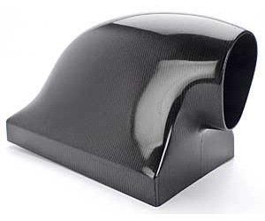 Carbon Fiber Reverse Teardrop Scoop