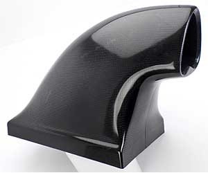 Carbon Fiber Teardrop Scoop