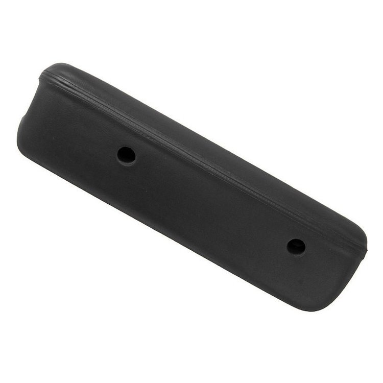 Deluxe Armrest Pad for 1968 Ford Mustang [Right/Passenger Side, Black]