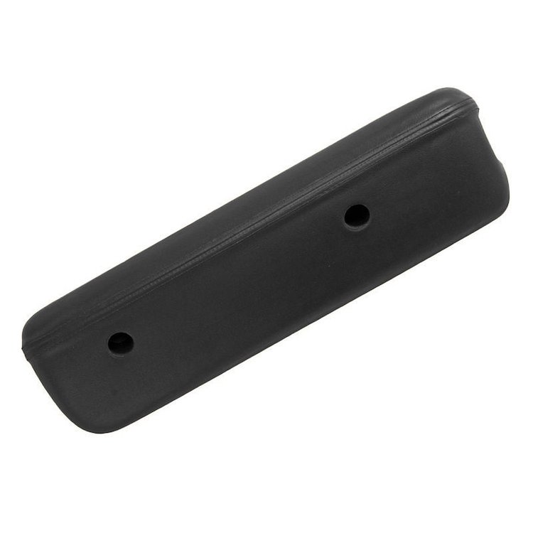 Deluxe Armrest Pad for 1968 Ford Mustang [Left/Driver Side, Black]