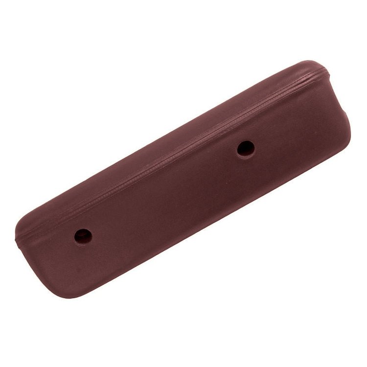 Deluxe Armrest Pad for 1968 Ford Mustang [Left/Driver Side, Maroon]