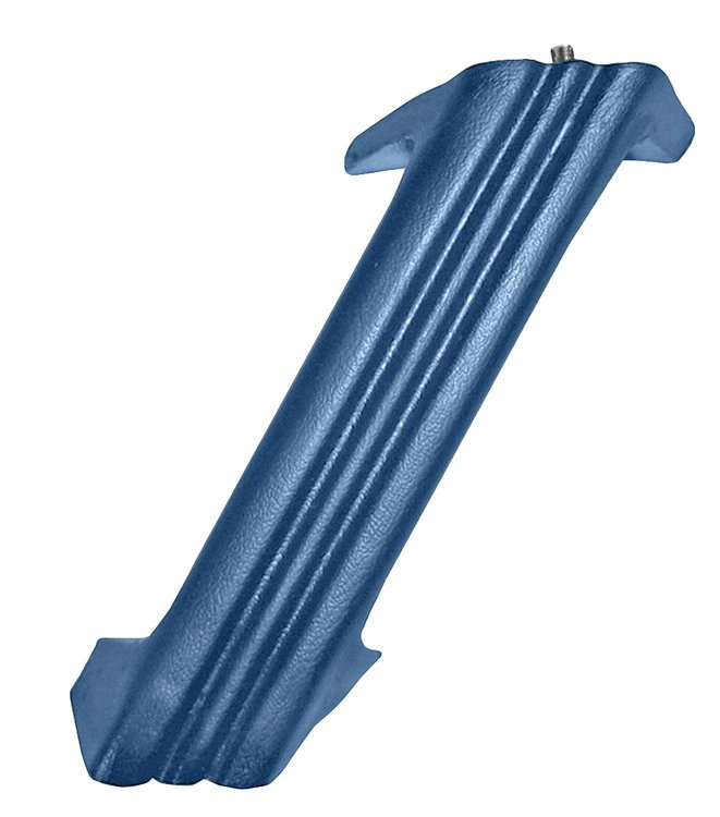 Deluxe Door Panel Grab Handle for 1971-1973 Ford Mustang [Left/Driver Side, Blue]