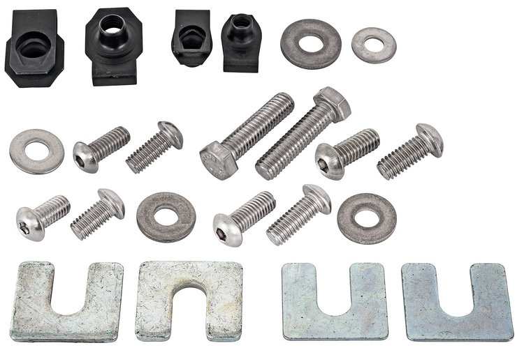 Front End Fastener Kit for 1973-1980 GM Truck [Stainless Finish]