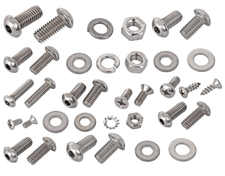 Front End Fastener Kit for 1947-1955 (1955 1st Series) GM Truck [Stainless Finish]