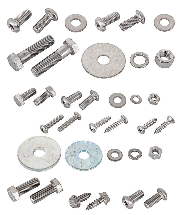 Front End Fastener Kit for Late 1955-1959 (1955 2nd Series) GM Truck [Stainless Finish]