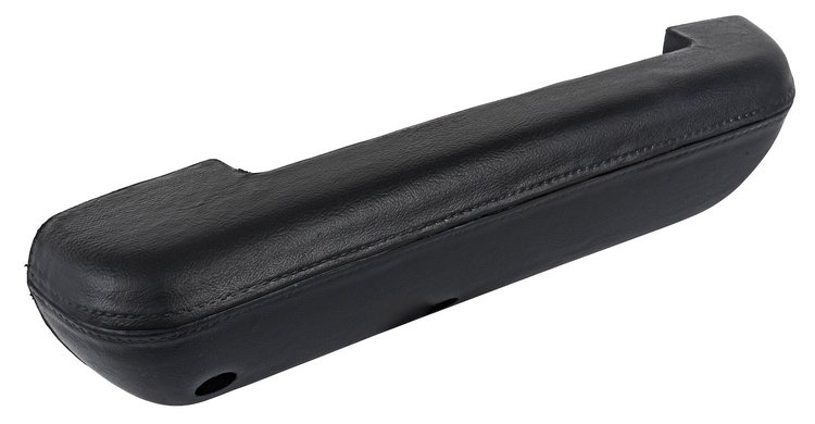 Armrest Pad for 1968-1972 Ford F-100/F-250/F-350, 1968-1977 Ford Bronco [Left/Driver Side, Black]