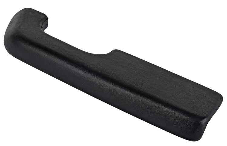 Armrest Pad Fits Select 1973-1979 Ford F-Series Truck, 1978-1979 Ford Bronco [Right/Passenger Side, Black]