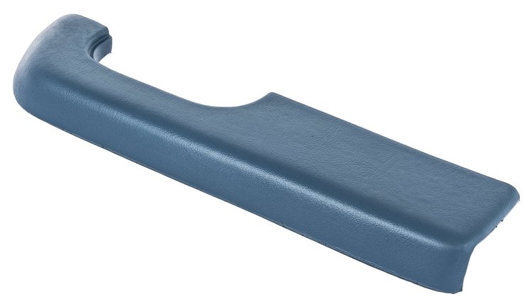 Armrest Pad Fits Select 1973-1979 Ford F-Series Truck, 1978-1979 Ford Bronco [Right/Passenger Side, Blue]