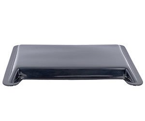 Hood Scoop Mustang GT Style Measures: 1-3/4" high x 24-3/4" wide x 24-3/4" long