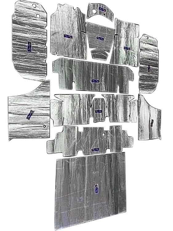 Ulta-Mat Heat & Sound Deadener Kit Fits Select 1964-1967 Buick, Chevrolet, Oldsmobile, Pontiac [12-Piece]