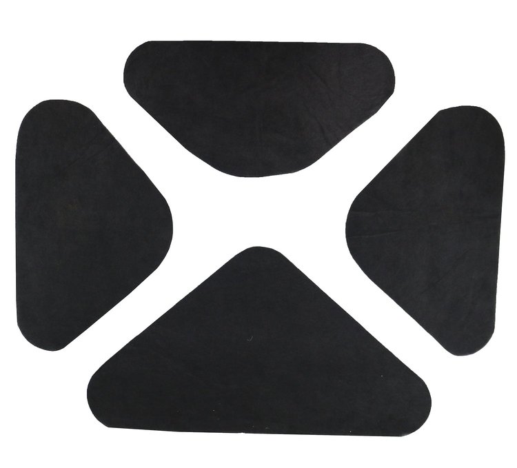 Hood Insulation Pad Kit for 1968-1969 Chevrolet Chevelle, El Camino, w/ Standard or SS Hood [4-Piece]