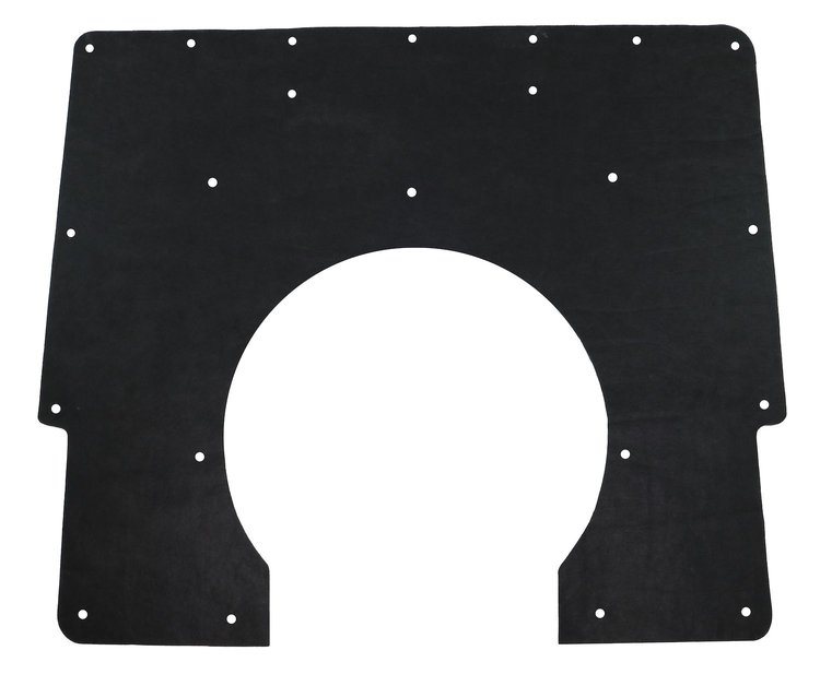 Hood Insulation Pad for 1967-1969 Chevrolet Camaro w/Cowl Induction Hood, w/Clips [1-Piece]