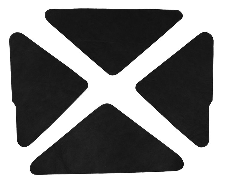Hood Insulation Pad Kit for 1966-1967 Chevy II Nova [4-Piece]