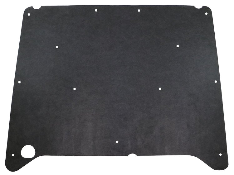 Hood Insulation Pad for 1976-1977 Oldsmobile Cutlass, w/clips [1-Piece]