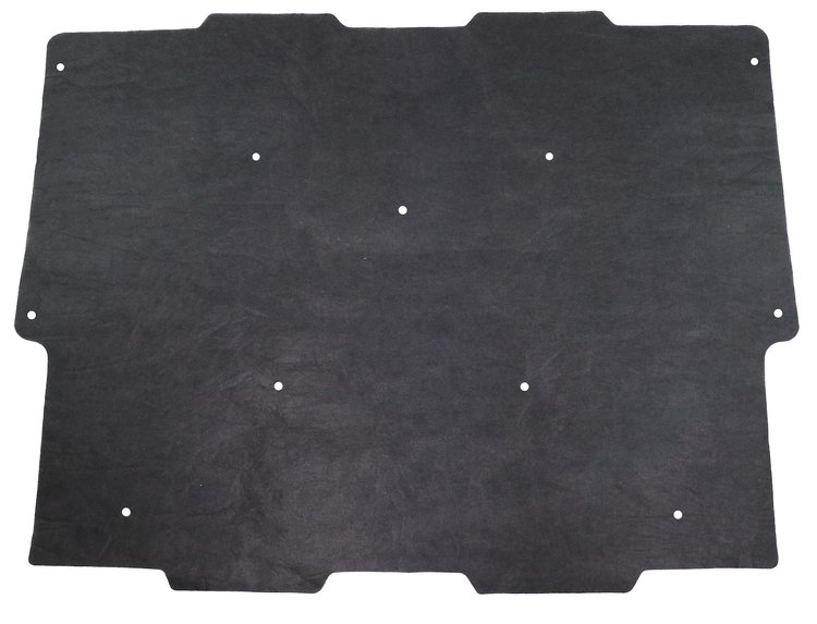 Hood Insulation Pad for 1971-1972 Pontiac GTO, LeMans, Tempest, w/clips [1-Piece]