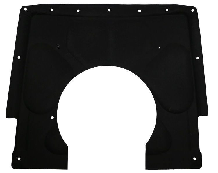 Hood Insulation Pad for 1967-1969 Chevrolet Camaro w/Cowl Induction Hood, w/Clips [1-Piece]