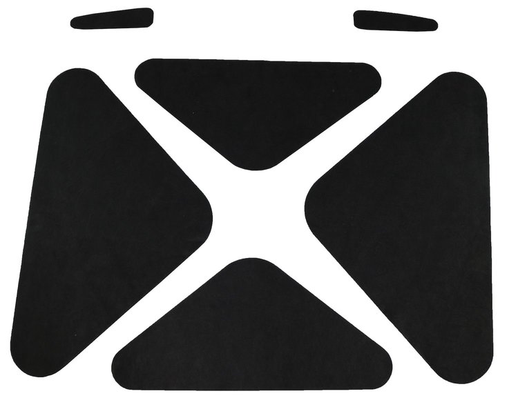 Hood Insulation Pad Kit for 1961 Chevy Bel Air, Biscayne, Brookwood, Impala, Kingswood, Parkwood [6-Piece]