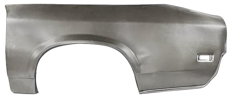Quarter Panel Skin for 1971-1977 Chevrolet Vega, Pontiac Astre, 1975-1976 Chevrolet Cosworth Vega [Left/Driver Side]