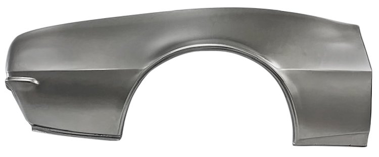 Quarter Panel Skin for 1967-1968 Chevy Camaro Coupe & Convertible, w/o Marker Light Cut Out [Right/Passenger Side]