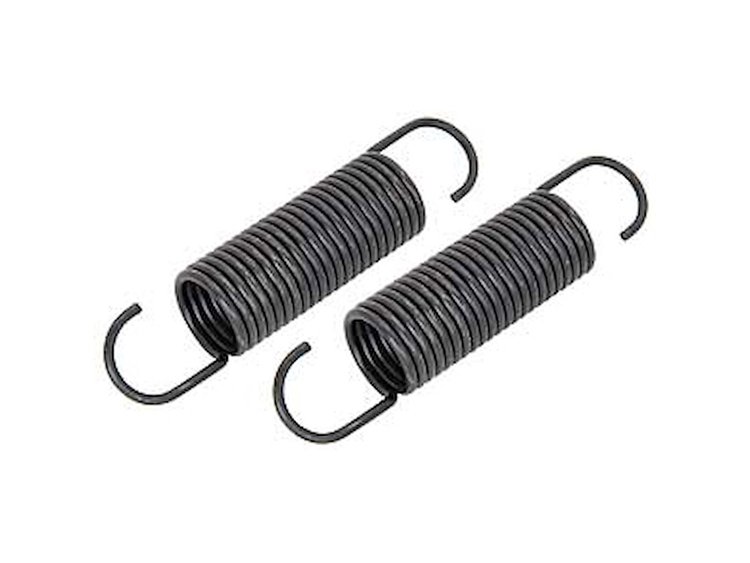 Medium Tension Hood Spring Kit Black oxide finish Fits: