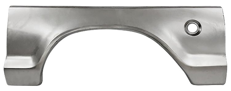 Truck Bedside Wheel Arch Patch Panel Fits Select 1973-1979 Ford Trucks, 1978-1979 Ford Bronco, Large Panel [Left/Driver Side]