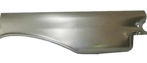 Rear Quarter Patch Panel, Rear Section for 1959 Chevrolet Bel Air, Biscayne, El Camino, Impala [Left/Driver Side]